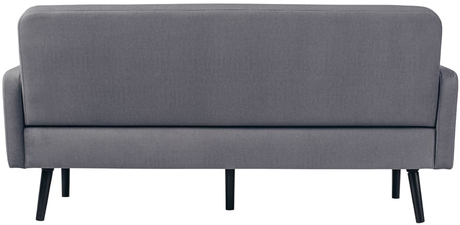 Paperflow 3-Sitzer Sofa Lisboa, Stoffbezug, Grau