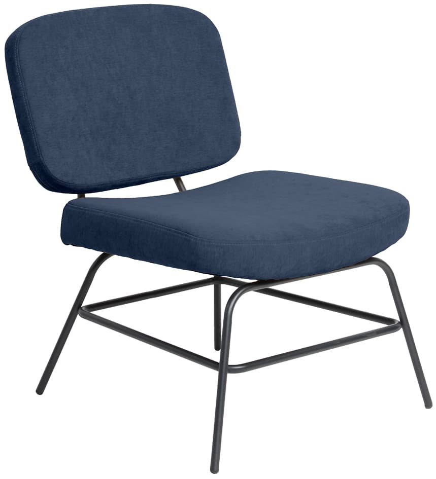 Paperflow Besuchersessel Curve, Blau