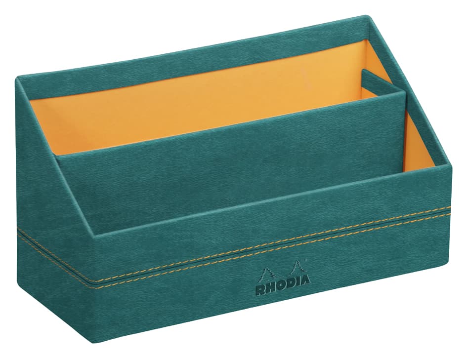 Rhodia Briefhalter Rhodiarama, 2 Fächer, Pfaugrün