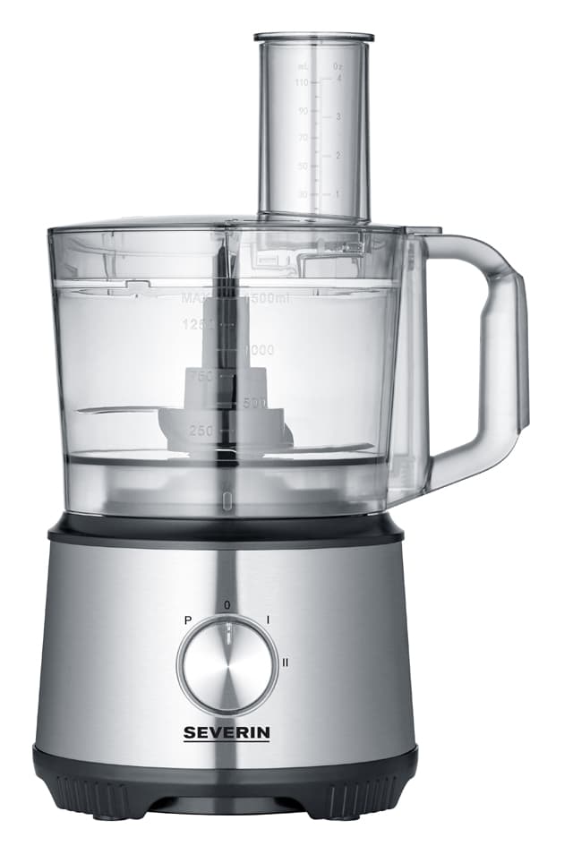 Severin Küchenmaschine Km 3892, Edelstahl / Schwarz