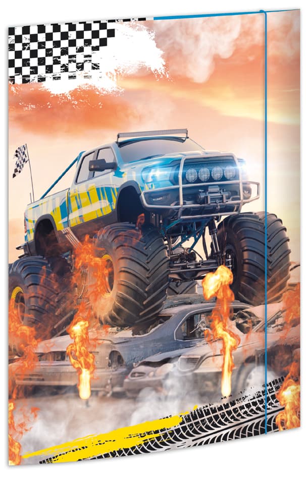 Rnk Verlag Zeichnungsmappe , Monster Truck, , Karton, Din A3