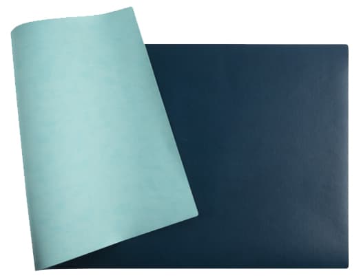 Exacompta Schreibunterlage, 350 X 600 Mm, Dunkelblau / Grün