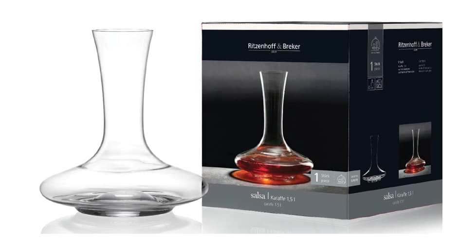 Ritzenhoff & Breker Glaskaraffe Salsa, 1,5 Liter