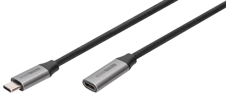 Digitus Usb 3.0 Gen.1 Verlängerungskabel, Usb-C, 1,0 M