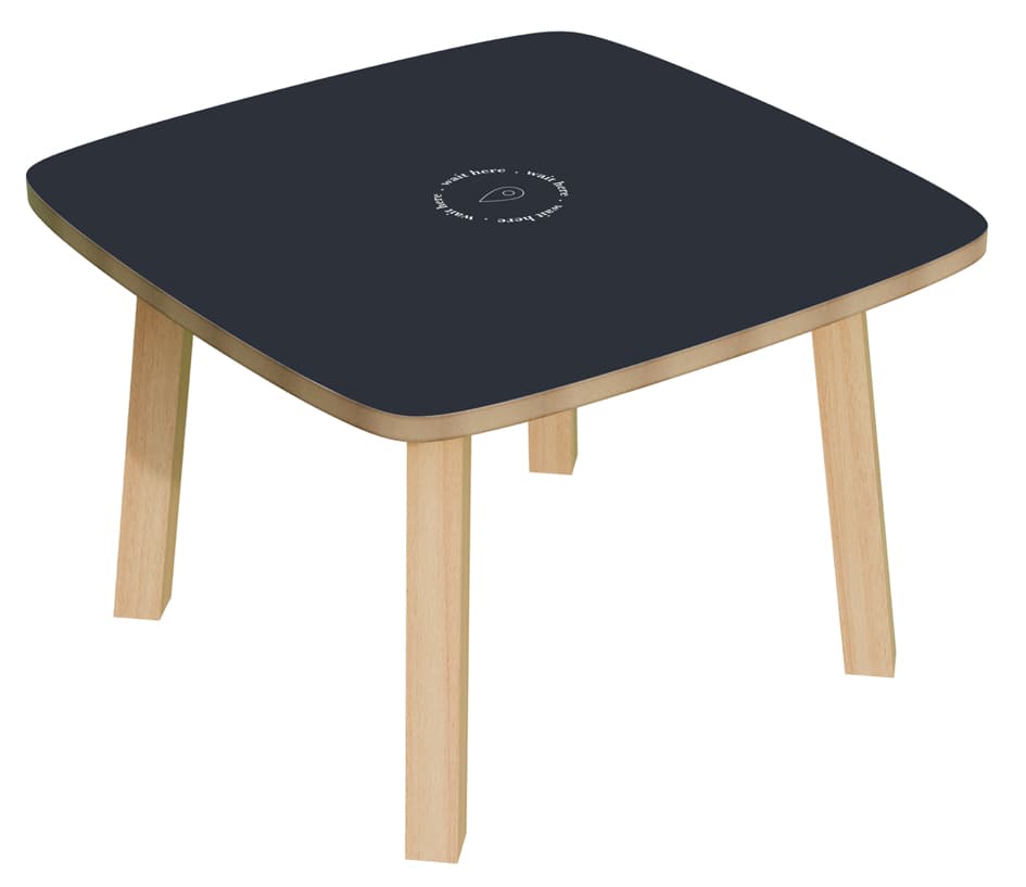 Restposten: Paperflow Beistelltisch Woody, Aus Massivem Holz