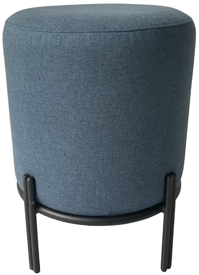 Paperflow Hocker Nest, Rund, Stoffbezug: Blau