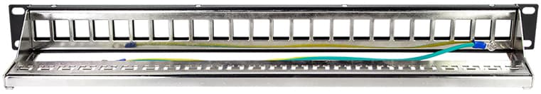 Logilink 19,  Keystone Patch Panel, 24 Port, Schwarz