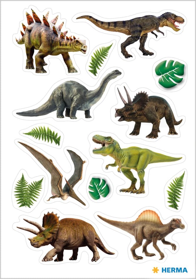 Herma Sticker Decor , Dinosaurier, , Aus Papier