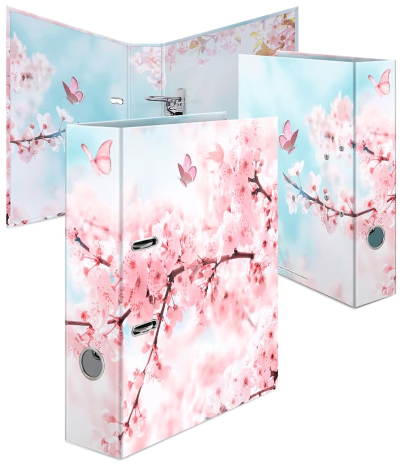 Herma Motivordner Blumen , Cherry Blossom, Din A4