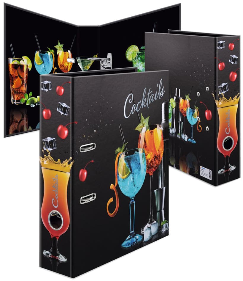 Herma Motivordner Flavors , Cocktails, , Din A4