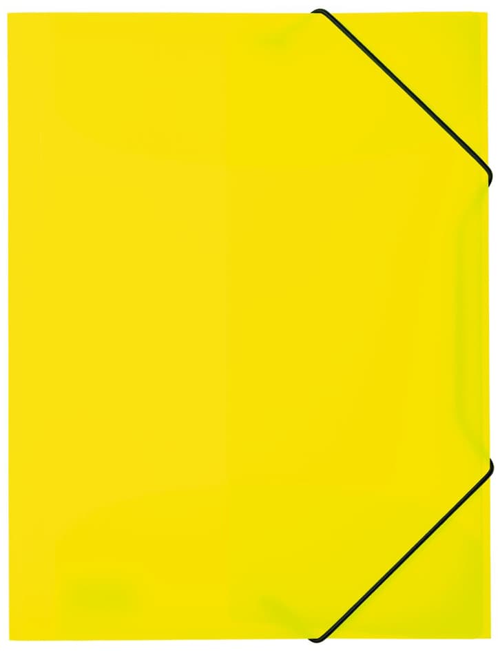 Herma Eckspannermappe, Aus Pp, Din A4, Neon-Gelb