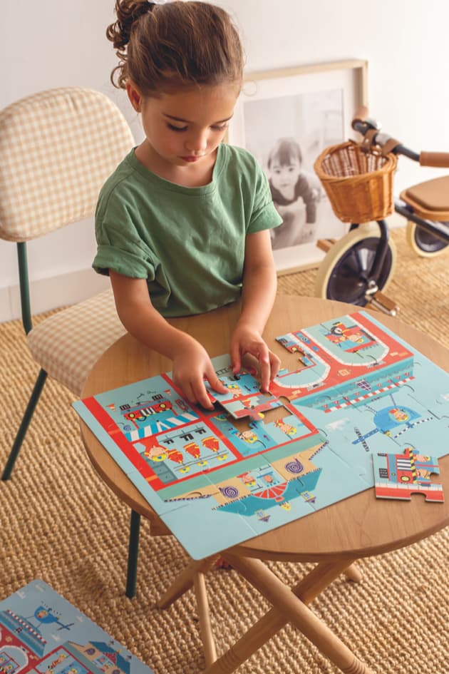 Apli Kids Puzzle , Feuerwache, , 24 Teile