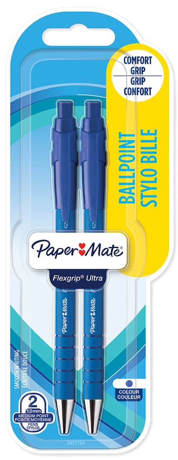 Paper:Mate Druckkugelschreiber Flexgrip Ultra, 2er Blister