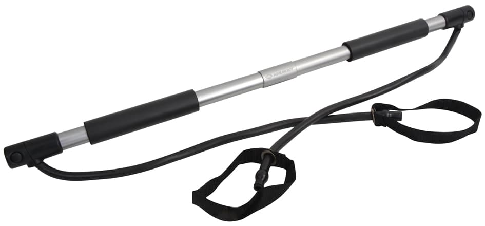 Schildkröt Fitnessstab Gymnastics Stick, Silber/Schwarz