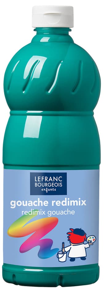 Lefranc Bourgeois Gouachefarbe 1.000 Ml, Smaragdgrün