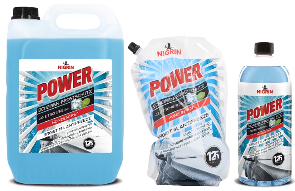 Nigrin Kfz-Scheiben-Frostschutz Power, Konzentrat, 1 L