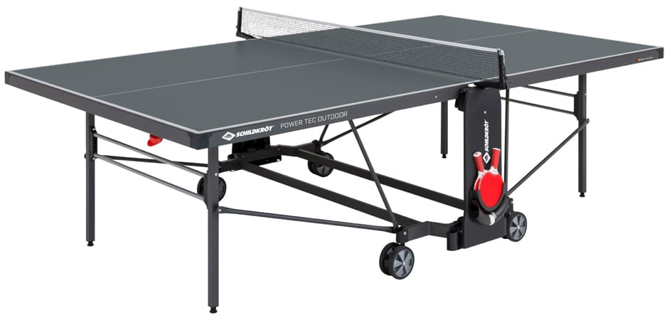 Donic Schildkröt Tischtennis-Platte Powertec Outdoor, Grau