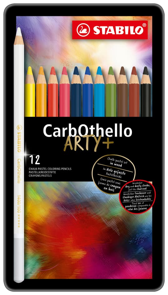 Stabilo Pastellkreidestift Carbothello Arty+, 48er Etui