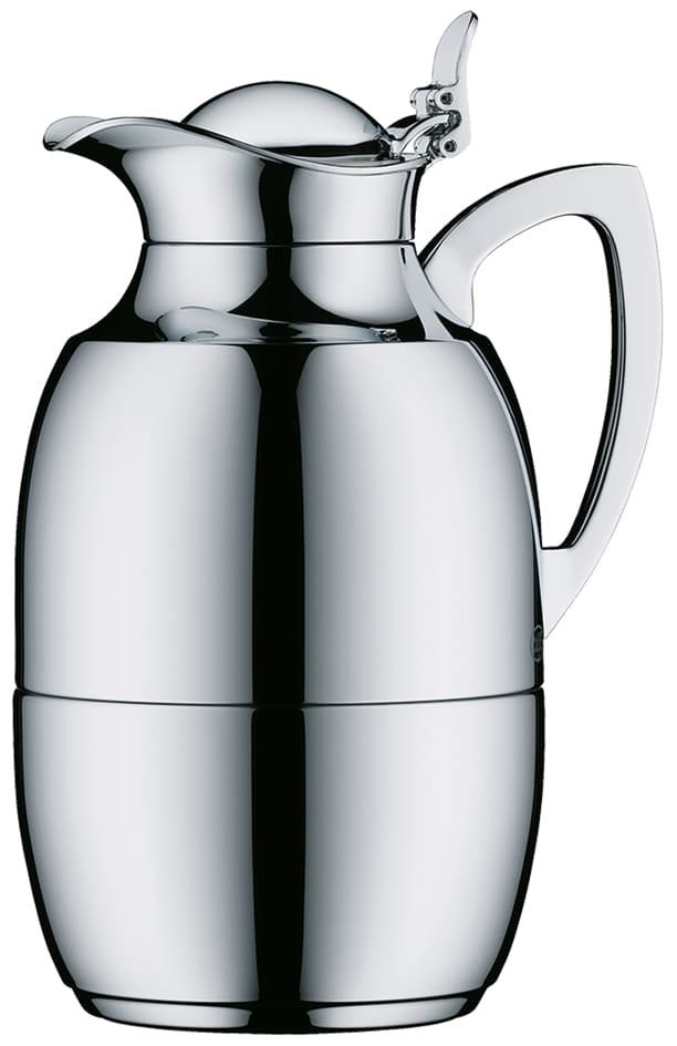Alfi Isolierkanne Juwel, 1,0 Liter, Edelstahl, Silber