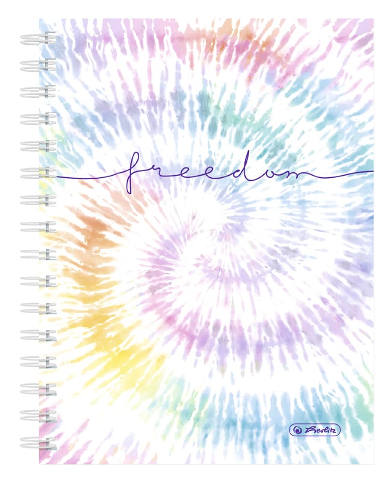 Herlitz Spiralbuch New Batik , Freedom, , Din A5