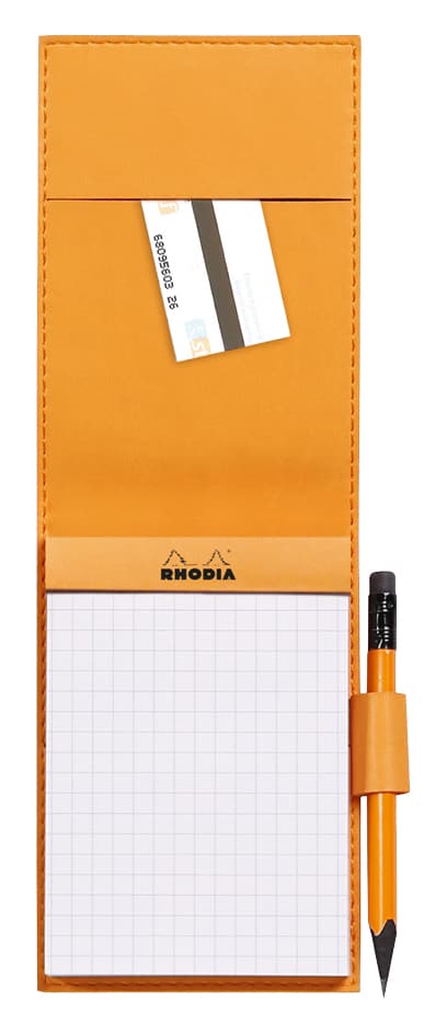 Rhodia Notizblock No. 13, 115 X 158 Mm, Kariert, Orange