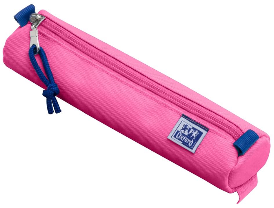 Oxford Schlamper-Rolle, Polyester, Rund, Klein, Rosa