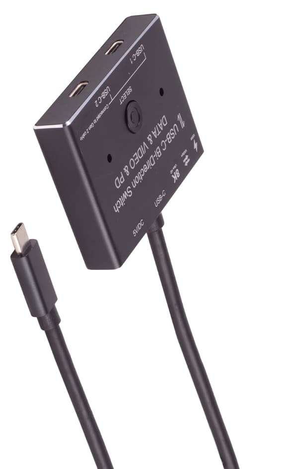 Shiverpeaks Basic-S Usb-C Umschalter, Bidirektional