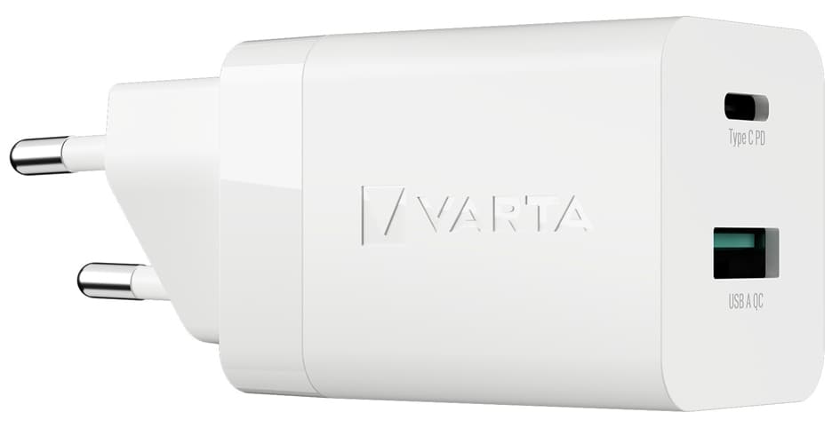 Varta Usb-Adapterstecker , Speed Charger, , 38 Watt, Weiß