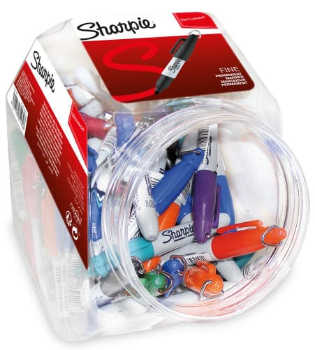 Sharpie Permanent-Marker Mini, Sortiert, Im 72er Display