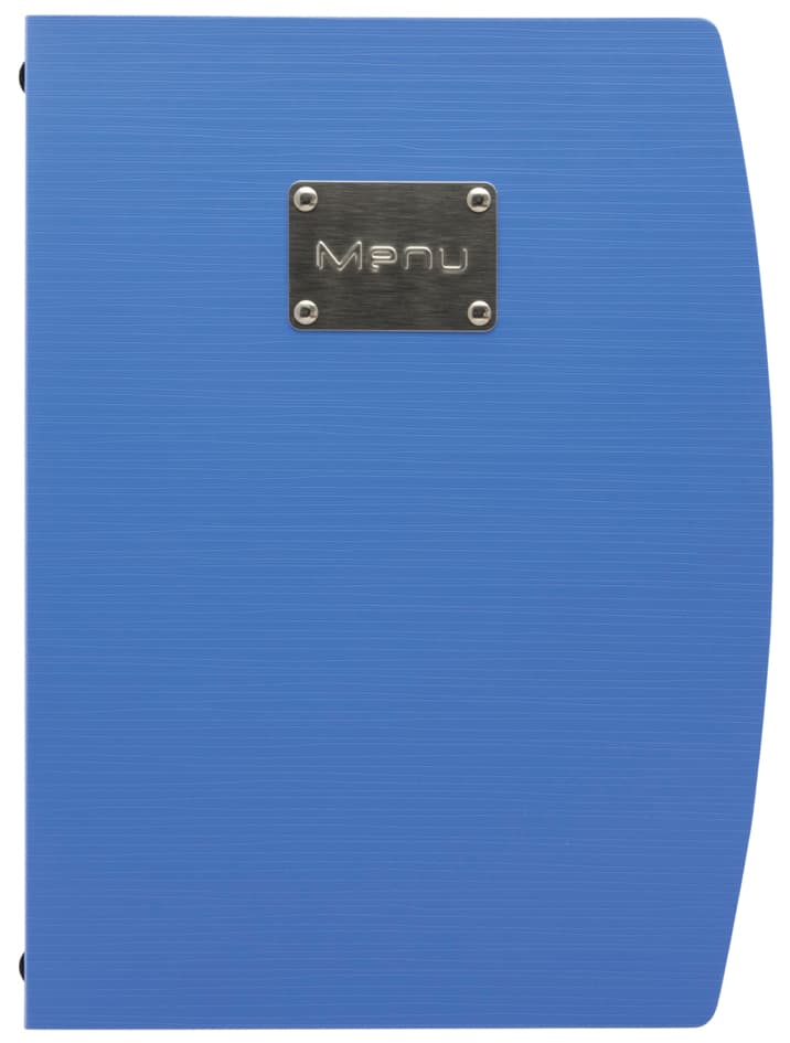 Securit Speisekarten-Mappe Rio Menu, Din A4, Blau