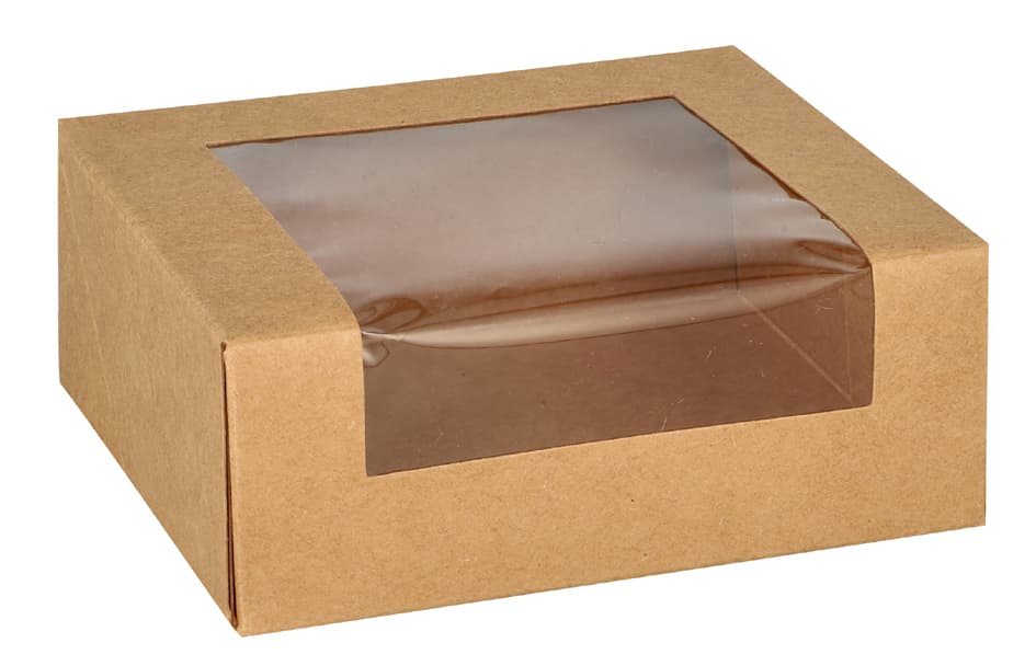 Papstar Sushibox , Pure, , Maße: 195 X 70 X 45 Mm, Braun