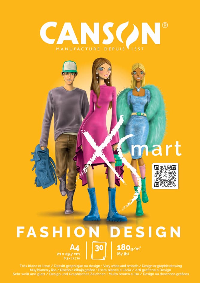 Canson Studienblock Xs, Mart Fashion Design, Din A4