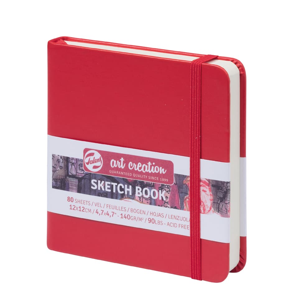 Royal Talens Skizzenbuch Art Creation, 120 X 120 Mm, Rot