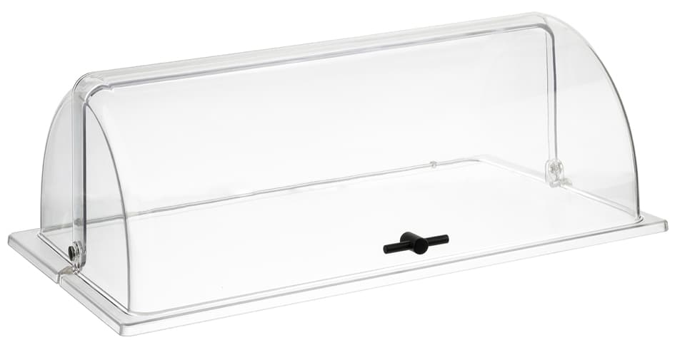 Aps Rolltop-Haube Gn 1/1, Rechteckig, Transparent