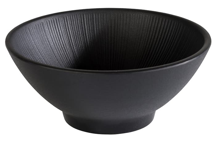 Aps Schale Nero, Rund, Durchmesser: 190 Mm, Schwarz