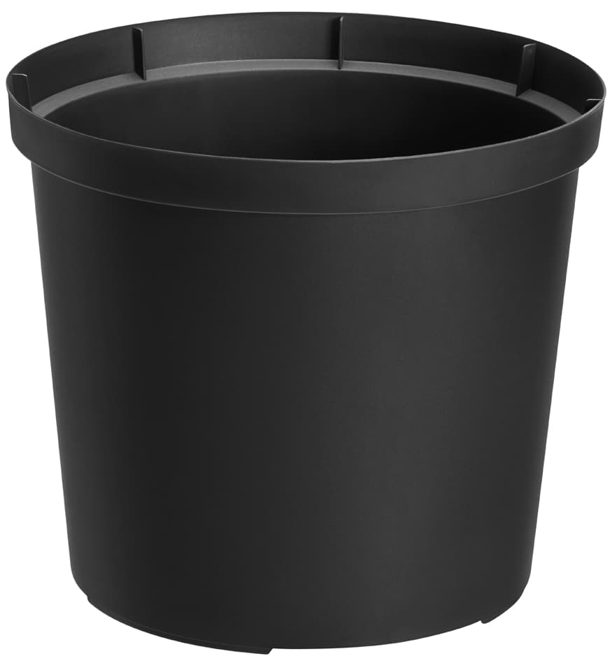 Orthex Blumentopf Cultivate, Durchmesser: 270 Mm, Schwarz