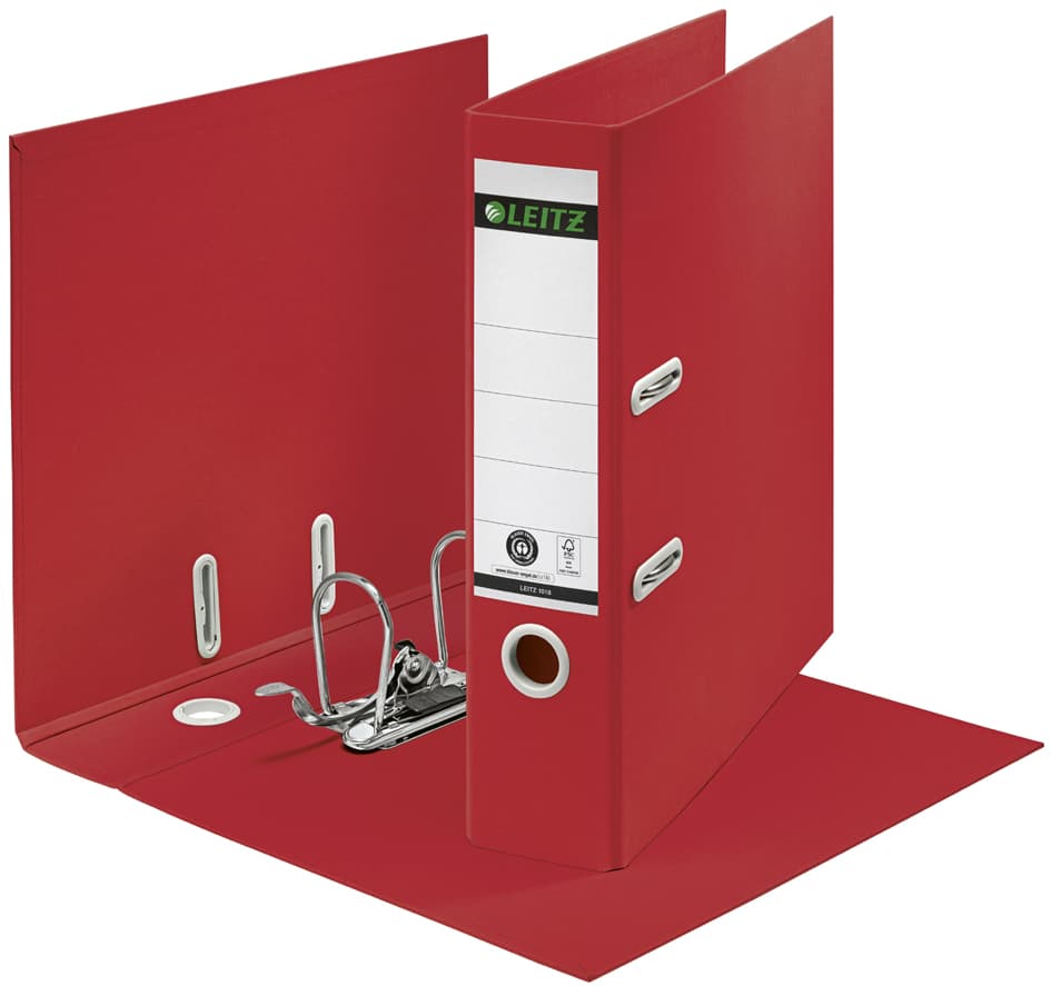 Leitz Ordner Recycle, 180 Grad, 80 Mm, Gelb