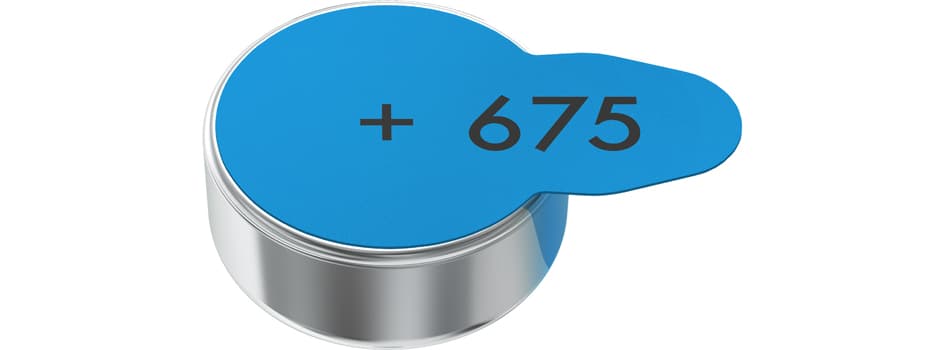 Varta Hörgeräte Knopfzelle , Hearing Aid Batteries, 675