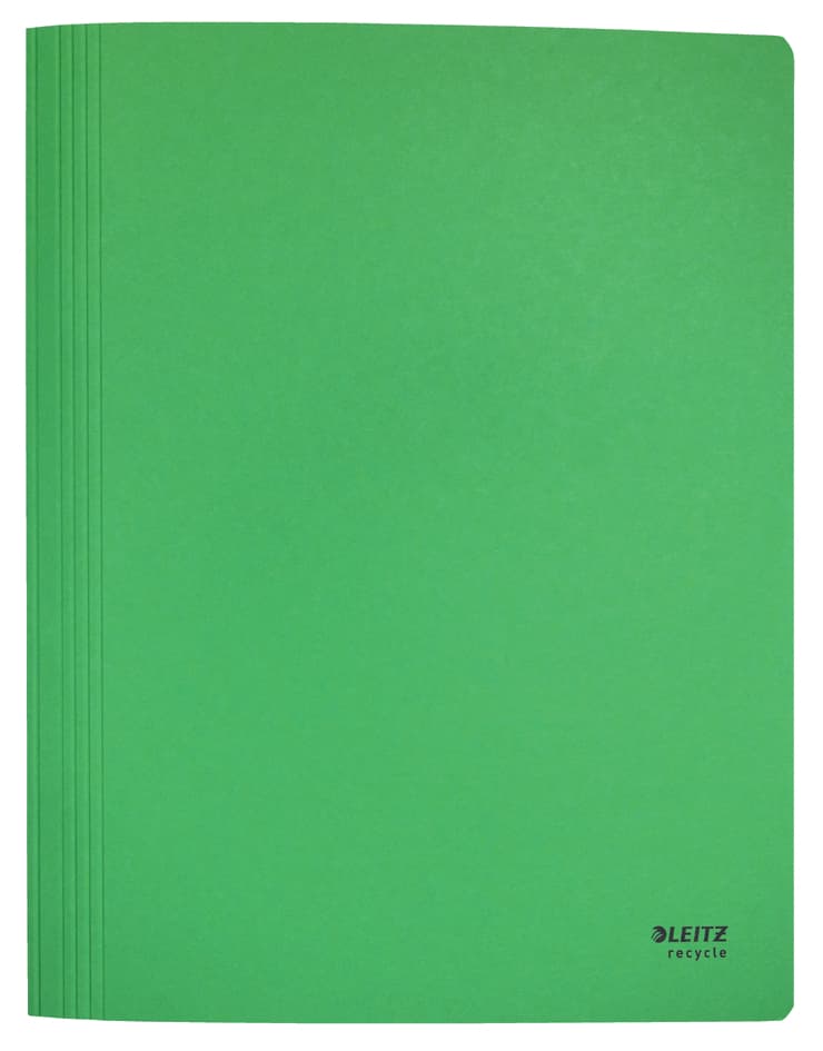 Leitz Schnellhefter Recycle, Din A4, Karton, Grün