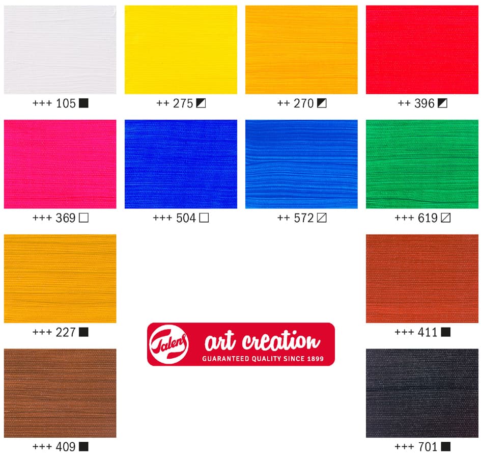 Royal Talens Acrylfarbe Art Creation, 12 Ml, 12er Set