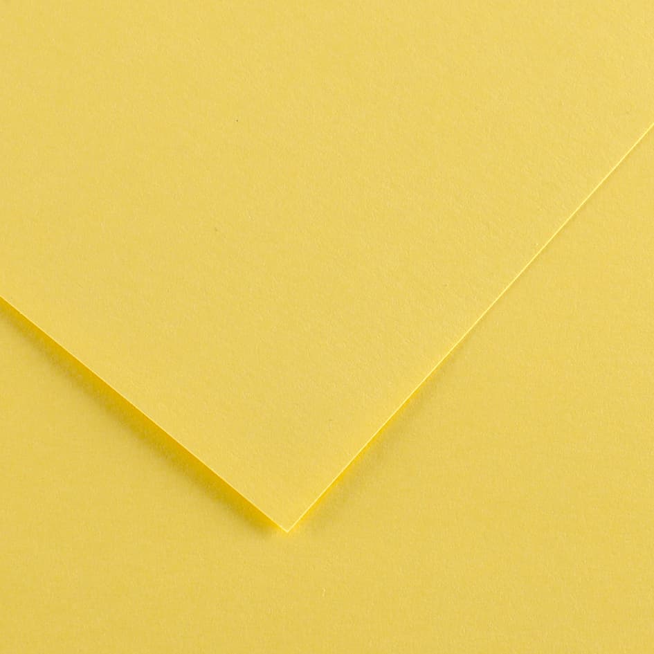 Canson Tonpapier Vivaldi, 500 X 650 Mm, Zitronengelb