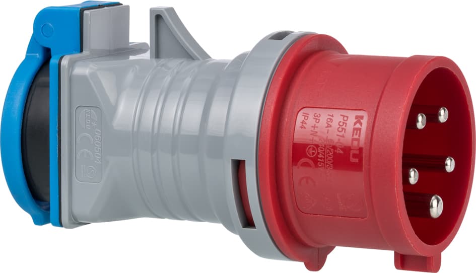 Brennenstuhl Adapter Schutzkontakt 230 V / Cee 400 V 16a
