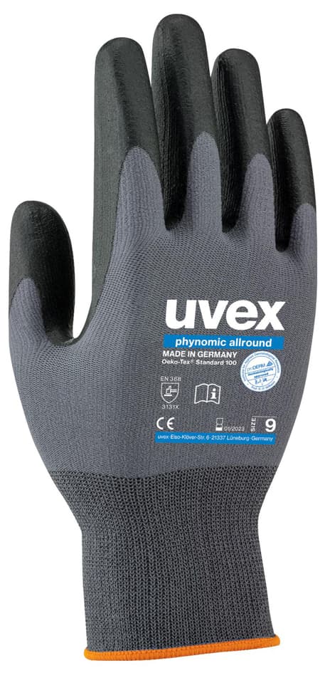Uvex Arbeitshandschuh Phynomic Allround, Gr. 05, 1 Paar