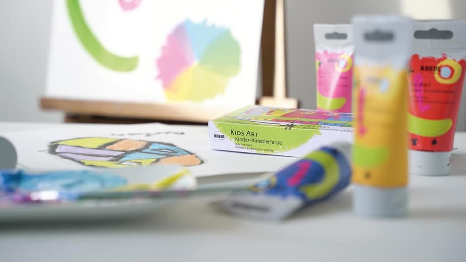 Kreul Kids Art Kinder-Künstlerfarbe, 20 Ml, 8er-Set