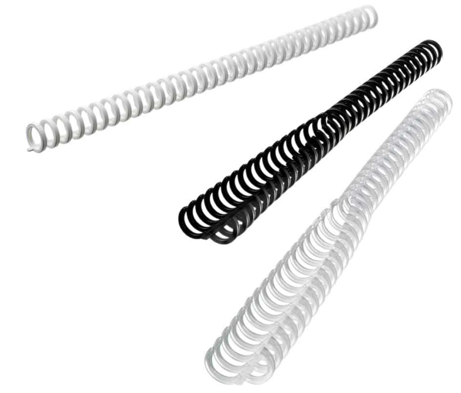 Gbc Plastikbinderücken Clickbind, Din A4, 12 Mm, Schwarz