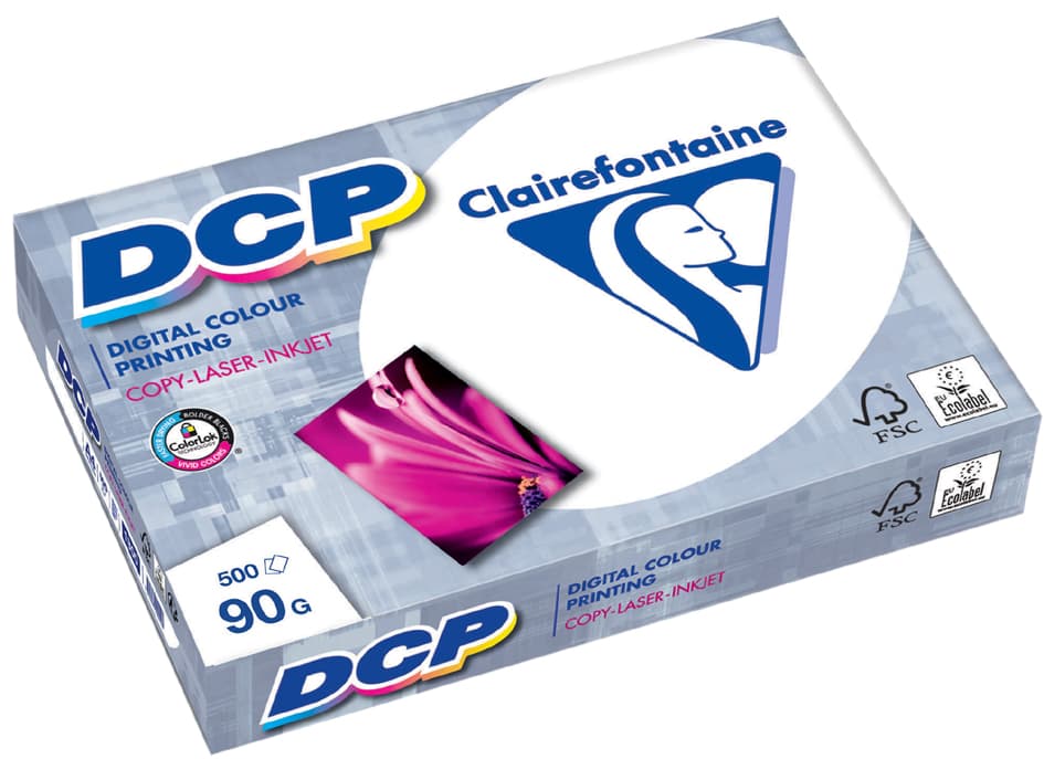 Clairefontaine Multifunktionspapier Dcp, A4, 350 G/Qm