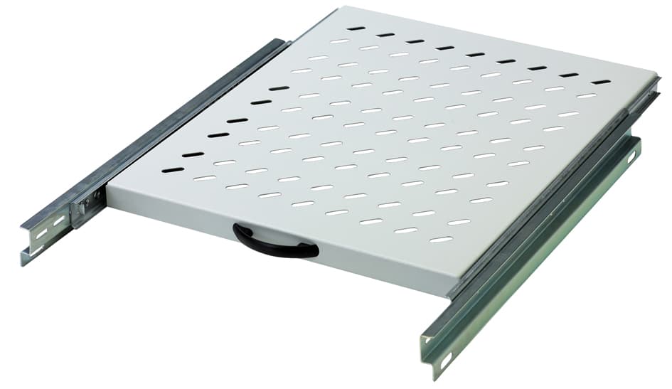 Digitus 19, Fachboden, Ausziehbar, Tiefe: 720 Mm, Grau