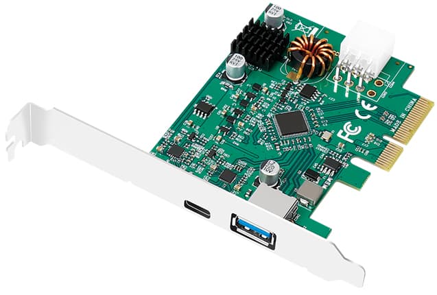 Logilink Usb 3.2 Pci-Express Karte, 2 Port, 10 Gbit/Sek.