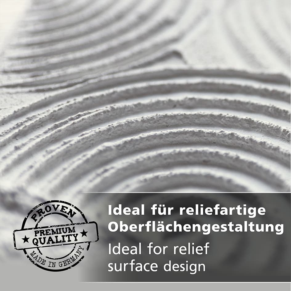 Viva Decor Strukturpaste Grob, Weiß, 1.200 G