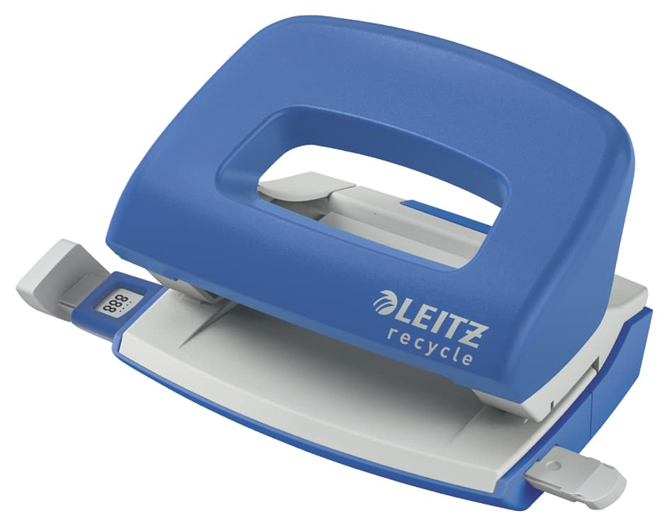 Leitz Locher Mini Nexxt Recycle, Blau
